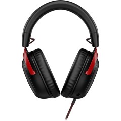 HyperX Cloud 3 Gaming Headset - Premium Black & Red Wired Headphones for Exceptional Sound Quality
